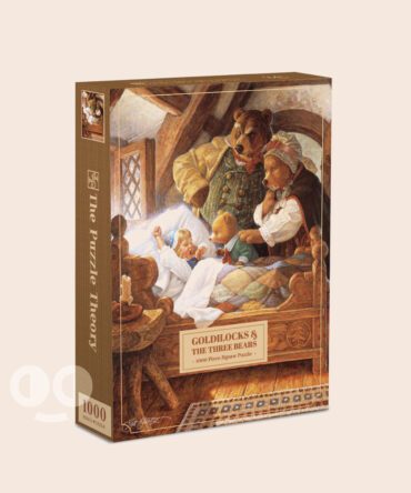 The Puzzle Theory – Goldilocks and The Three Bears – 1000 Piece Jigsaw Puzzle