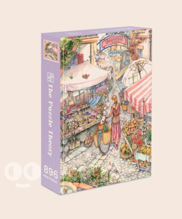 The Puzzle Theory – Market Day – 896 Piece Jigsaw Puzzle