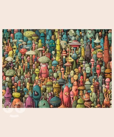 Naturelish – Monster – 1000 Piece Jigsaw Puzzle