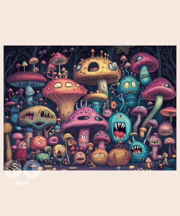 Naturelish – Evil Monster – 1000 Piece Jigsaw Puzzle