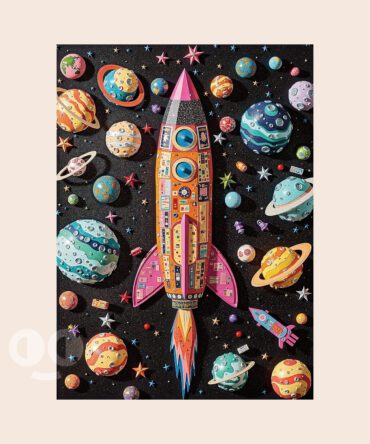 Naturelish – Spacecraft – 1000 Piece Jigsaw Puzzle