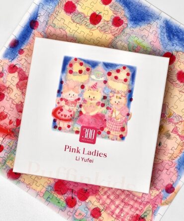 Puffinkids – Pink Ladies – 300 Piece Jigsaw Puzzle