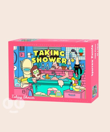 Sparrow – Taking Shower – 1000 Piece Jigsaw Puzzle