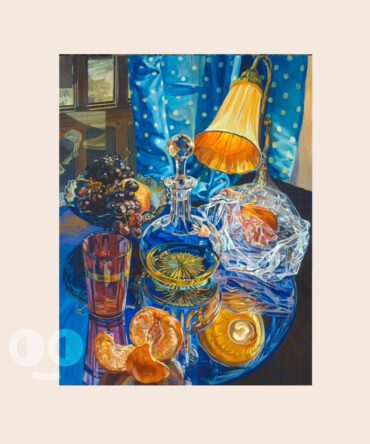 Ber – Oranges and Orange Lamp – 1000 Piece Jigsaw Puzzle