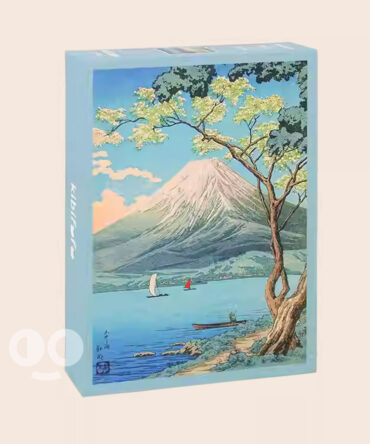 Kibifufu – Japanese Collection: Mount Fuji from Lake Yamanaka – 1008 Piece Jigsaw Puzzle