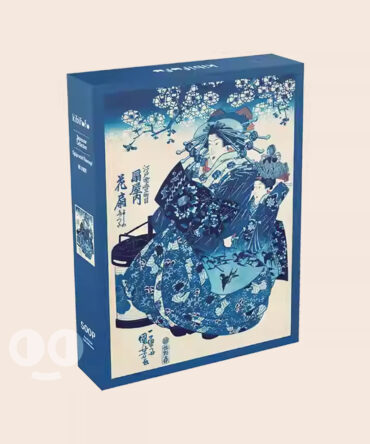 Kibifufu – Japanese Collection: The Courtesan Hanao of Ogi-ya – 500 Piece Jigsaw Puzzle