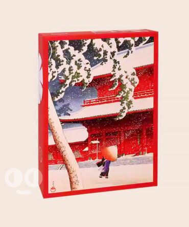 Kibifufu – Japanese Collection: Zojoji Temple in Shiba – 1008 Piece Jigsaw Puzzle