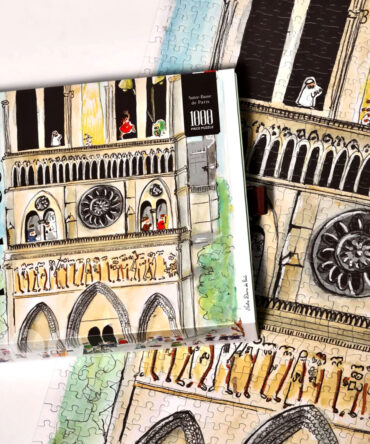 Puffinkids – Notre Dame de Paris – 1000 Piece Jigsaw Puzzle