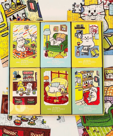 Puffinkids – Drunk Momi 2 – Mini Jigsaw Puzzle Set