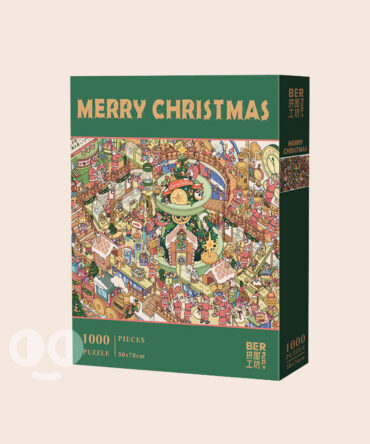 Ber – Merry Christmas – 1000 Piece Jigsaw Puzzle
