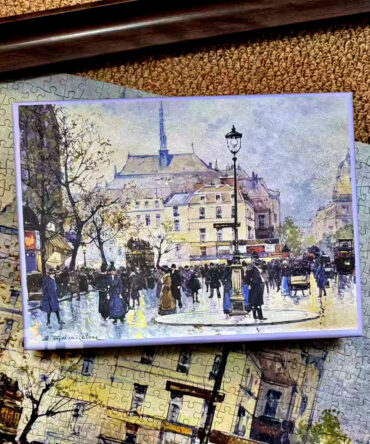 Orange – Saint Marshall Square – 1000 Piece Jigsaw Puzzle